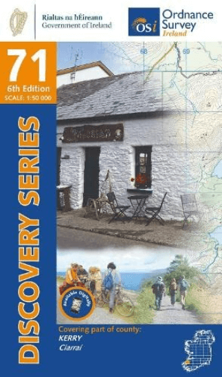 Wandelkaart 71 County Kerry (Tralee) - OSI