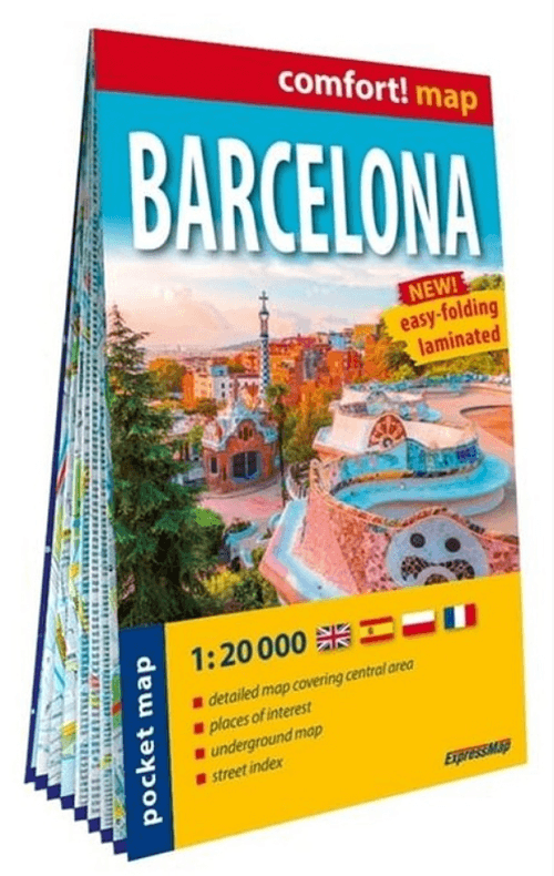 Stadskaart Plattegrond Barcelona MINI - Expressmap