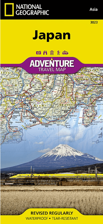 Landkaart Wegenkaart 3023 Japan - Nat Geo