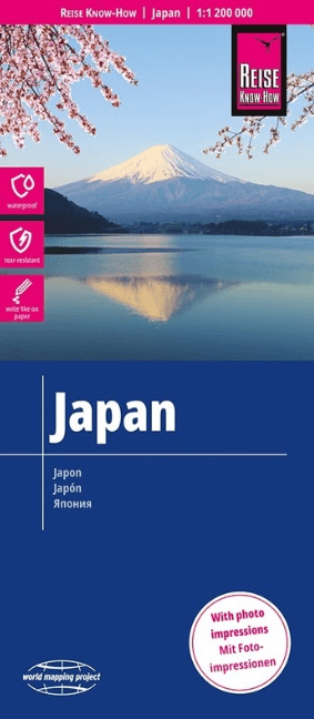 Landkaart Wegenkaart Japan - Reise Know-How