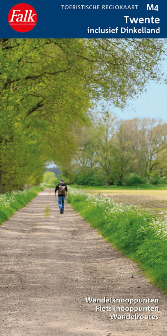 Wandelkaart Regiokaart M04 Twente Dinkelland - Falkplan