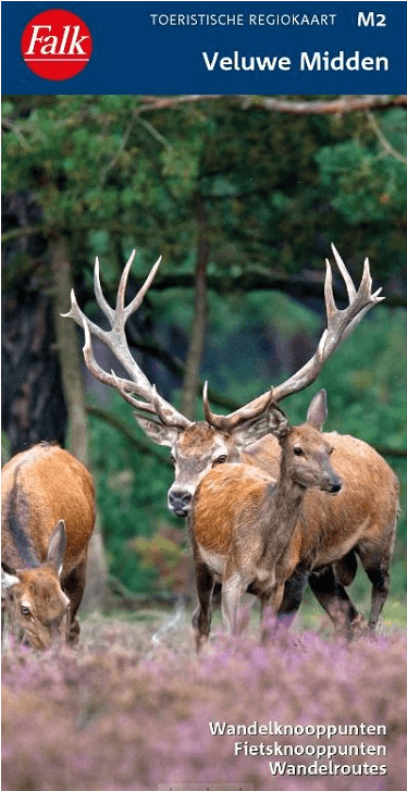Wandelkaart Regiokaart M02 Veluwe Midden - Falkplan