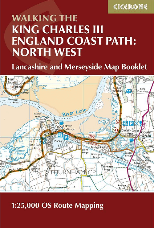 Wandelgids King Charles III England Coast Path Map Booklet