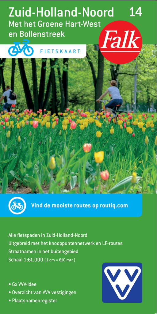 Falk VVV Fietskaart 14 Zuid-Holland Noord - Falkplan
