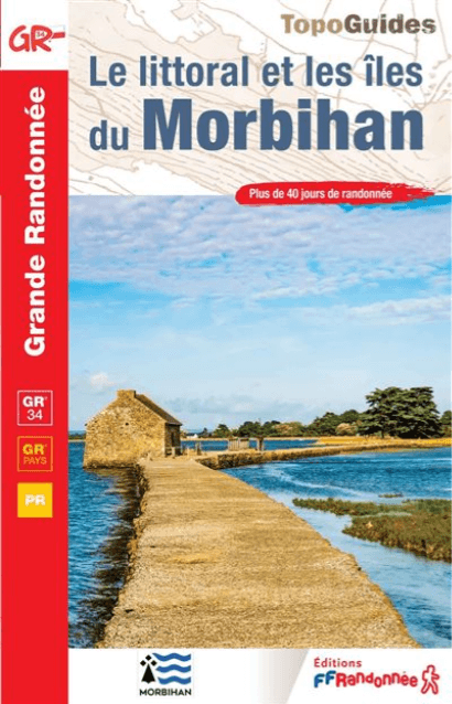 Wandelgids 0561 Le littoral & les îles du Morbihan GR34/GRP - FFR