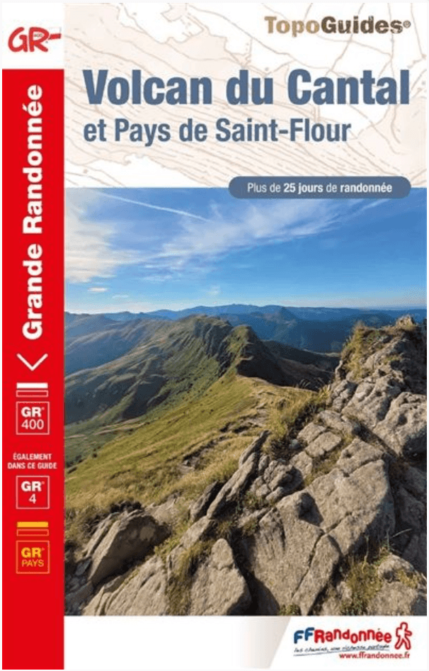 Wandelgids Volcan du Cantal & Pays de St-Flour GR400/4 - FFR
