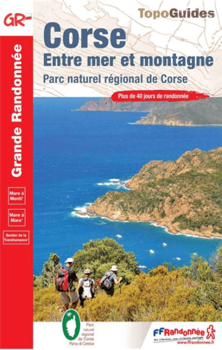 Wandelgids 065 Corse entre mer & montagne PNR - FFR