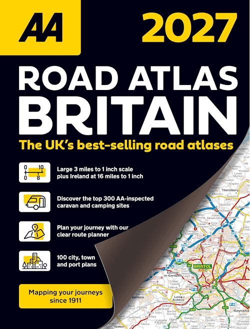 Wegenatlas Britain Road Atlas 2027 - AA Road Maps
