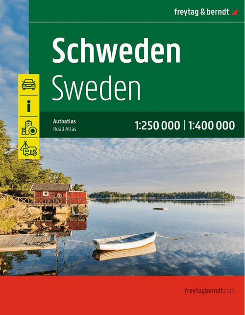 Wegenatlas Zweden Scandinavië - Freytag & Berndt