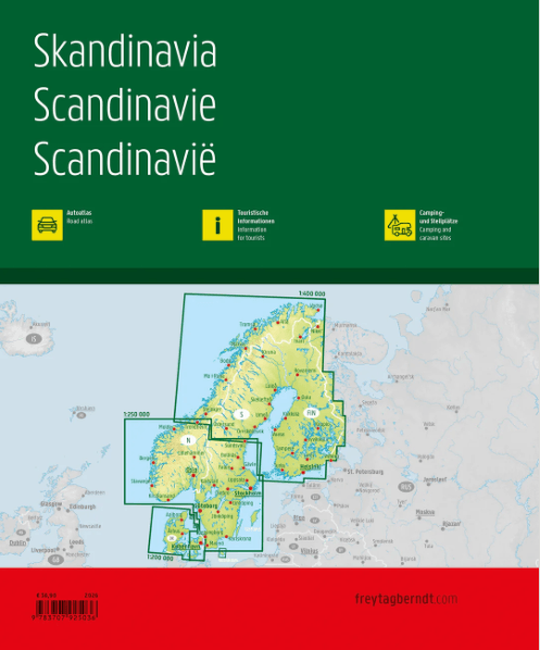 Wegenatlas Scandinavië superatlas - Freytag & Berndt
