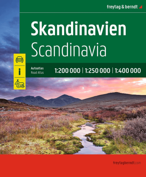 Wegenatlas Scandinavië superatlas - Freytag & Berndt