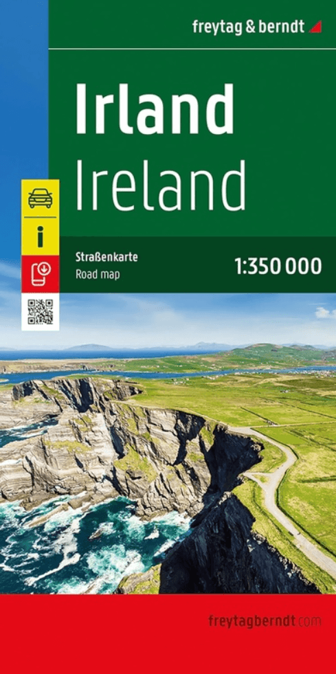 Landkaart Wegenkaart Ierland - Freytag & Berndt