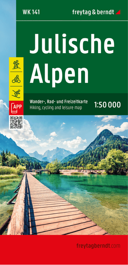 Wandelkaart Fietskaart WK141 Julische Alpen - F&B