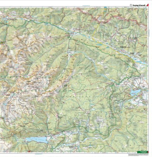 Wandelkaart Triglav National Park - Freytag & Berndt