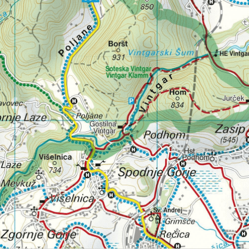 Wandelkaart Triglav National Park - Freytag & Berndt