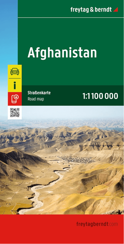 Landkaart Wegenkaart Afghanistan - Freytag & Berndt