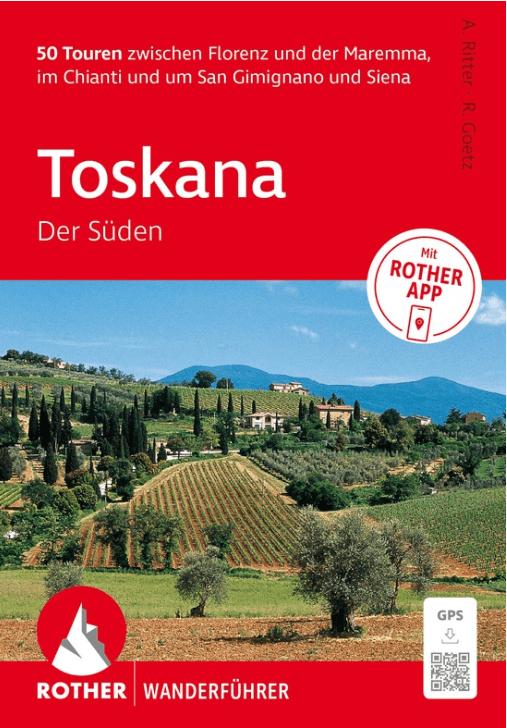 Wandelgids Toskana Süd - Rother Bergverlag