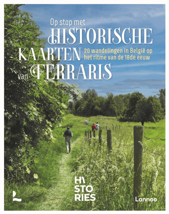 Wandelboek België, Op stap met historische kaarten (NED) - Lannoo