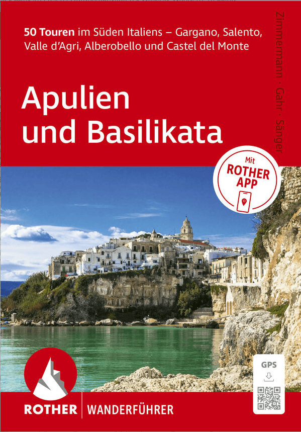 Wandelgids Apulien und Basilikata - Rother Bergverlag