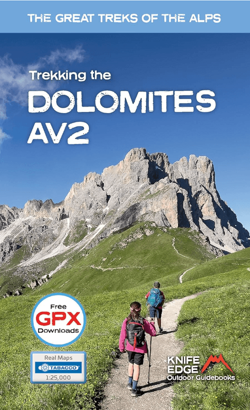 Wandelgids Trekking the Dolomites ALTA VIA 2 - Knife Edge