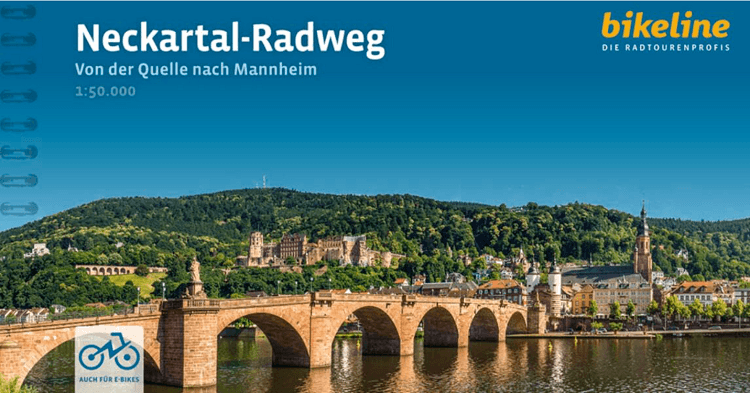Fietsgids Neckartal-Radweg von der Quelle nach Mannheim- Bikeline