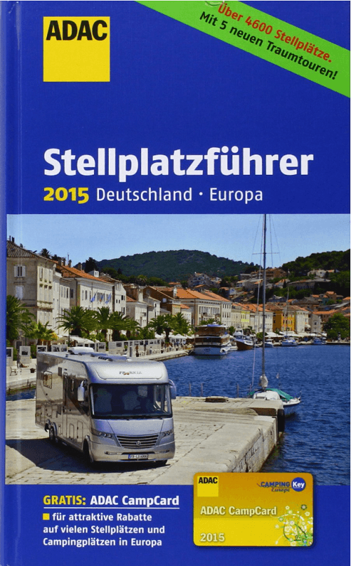 Campergids (Bijbel) Stellplatzführer Deutschland-Europa - ADAC