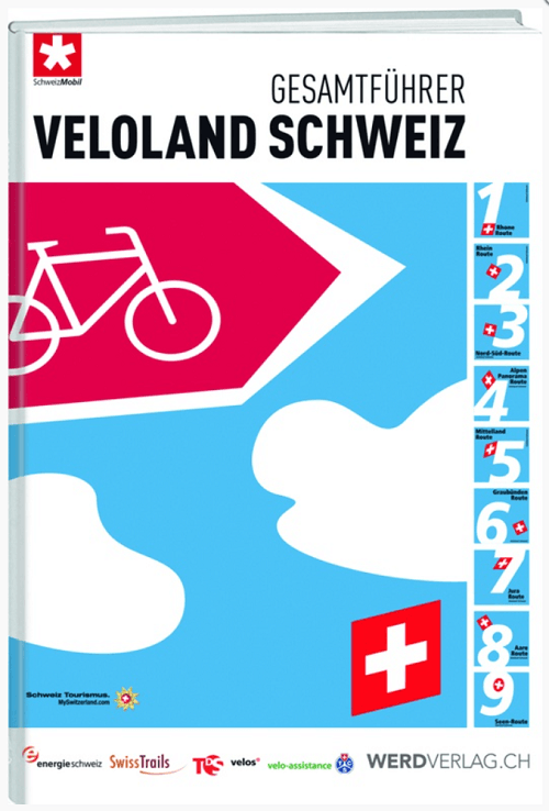 Fietsgids Veloland Schweiz Gesamtführer - AT Werd Verlag