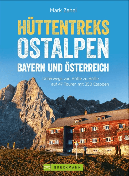 Wandelgids Hüttentreks Ostalpen Bayern und Österreich - Bruckman