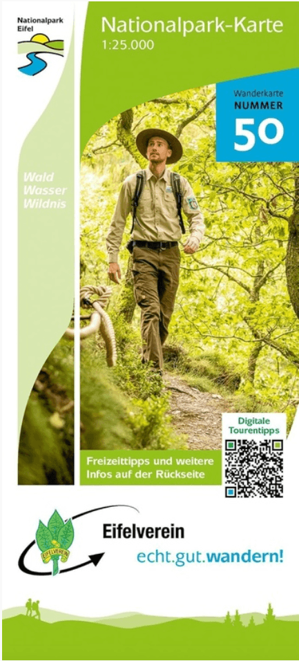 Wandelkaart 50 Eifel Nationalpark - Eifelverein