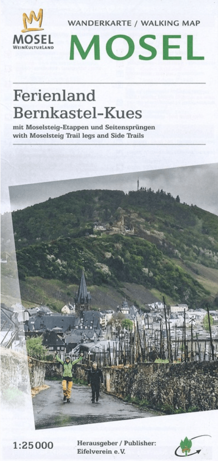 Wandelkaart 35 Mosel-Ferienland Bernkastel-Kues - Eifelverein