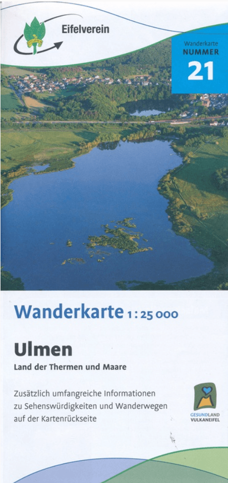Wandelkaart 21 Ulmen & Land der Thermen und Maare - EIfelverein