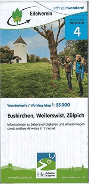 Wandelkaart 04 Euskirchen-Weilerswist-Zülpich - Eifelverein