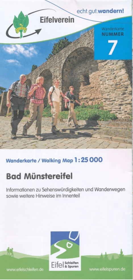 Wandelkaart 07 Bad Münstereifel - Eifelverein