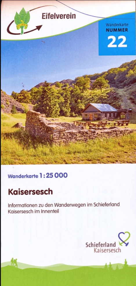 Wandelkaart 22 Kaisersesch Vulkaneifel - Eifelverein