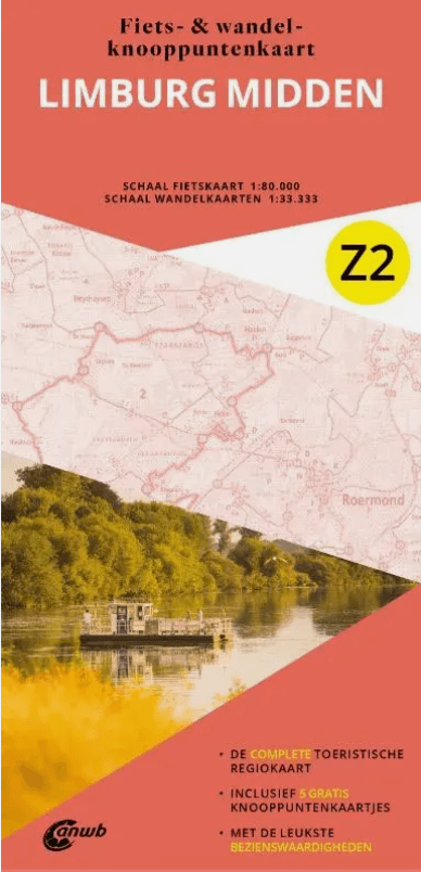 Wandelkaart Z2 Limburg Midden - Anwb Media