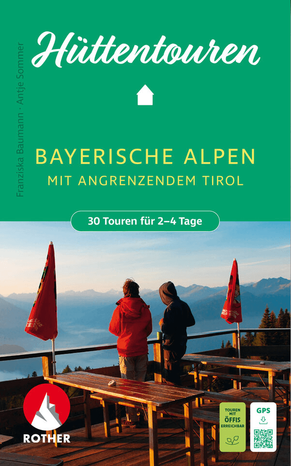 Wandelgids Bayerishe Alpen mit angrenzendem Tirol Hüttentouren