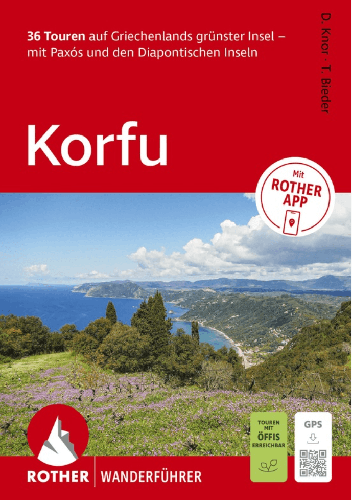 Wandelgids Korfu, Paxos & Diapontischen Inseln - Rother