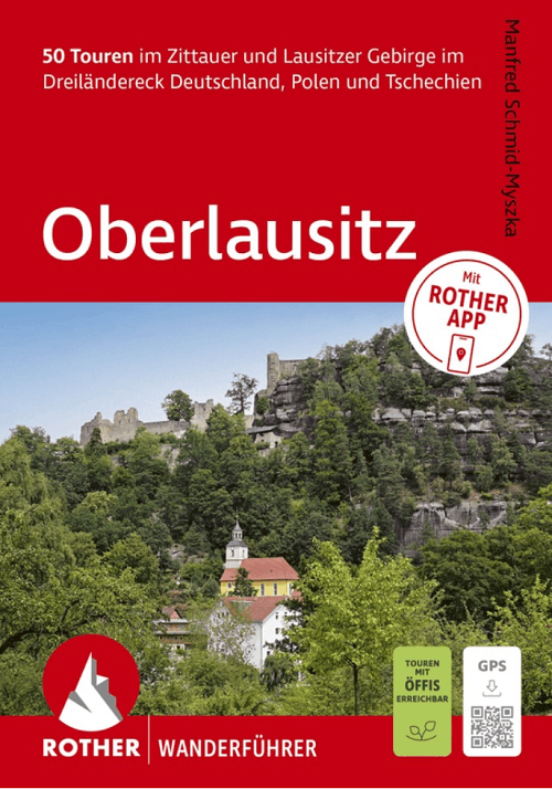 Wandelgids Oberlausitz, Zittauer & Lausitzer Gebirge - Rother