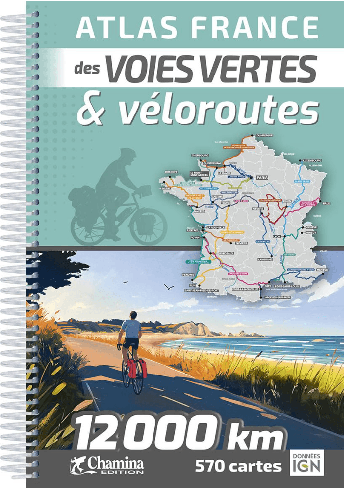 Fietsatlas L’Atlas France des voies vertes & véloroutes - Chamina